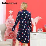 Pig Pattern Long Sleeves Loungewear