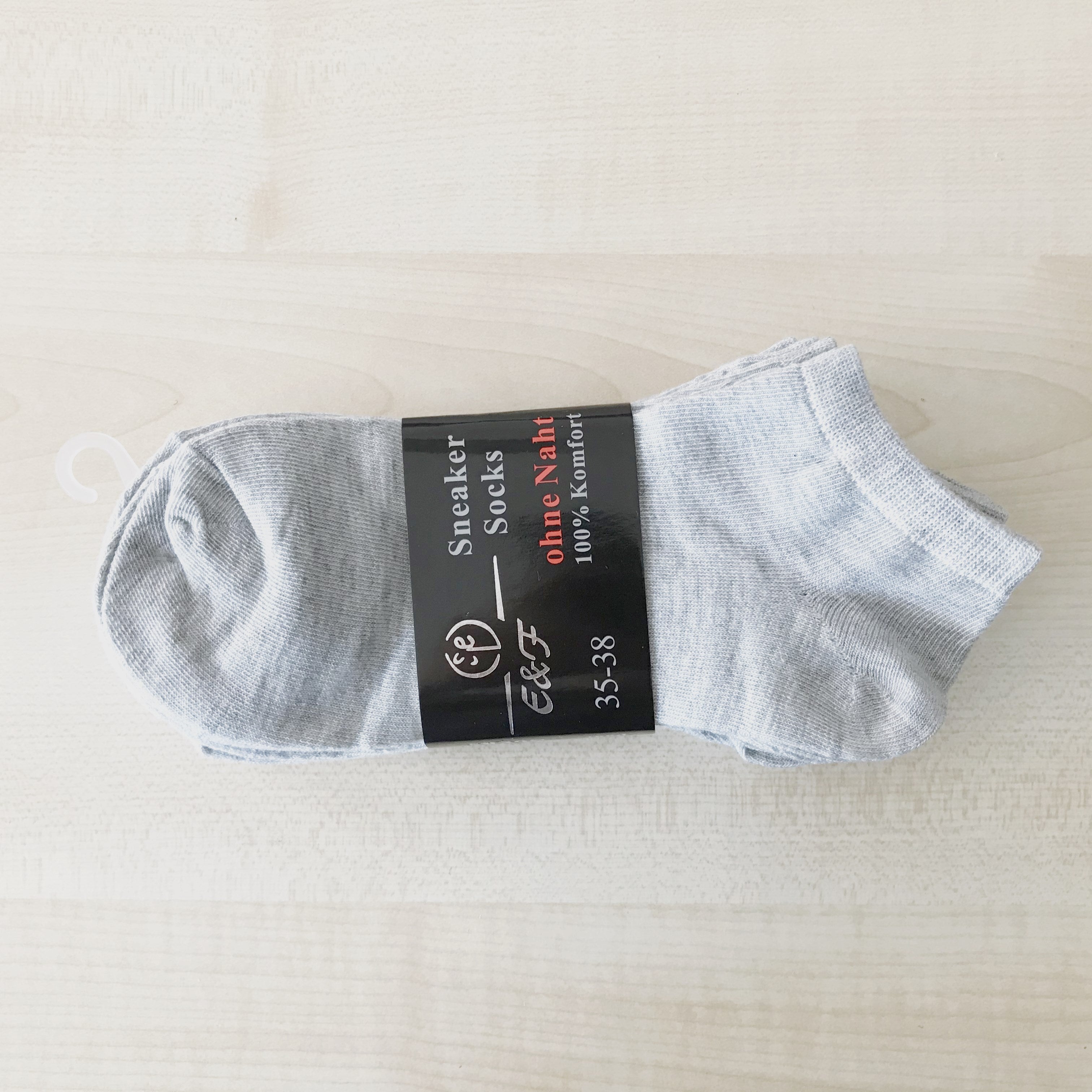 EF Frau-Socken 5 Paare Gray