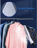 Aigostar Sean 31QNM Electric Iron, 2600 W, 320 ml, Removable Base, Adjustable Temperature and Steam, Ceramic Coating Sole, Drip Protection Technology