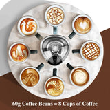 Aigostar Electric Coffee Grinder Adjustable Grinding Degree