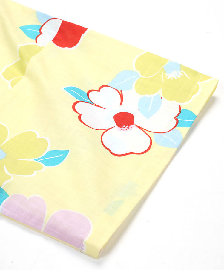 100% Cotton Japanese Kimono Loungewear - flower print