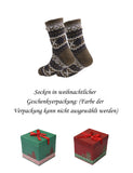 RAIKOU Haussocken Wintersocken Herrensocken Kuschelsocken gefütterte Socken dicke Socken Weihnachtssocken, mit rutschfesten Noppen (01-Anthrazit,One Size)