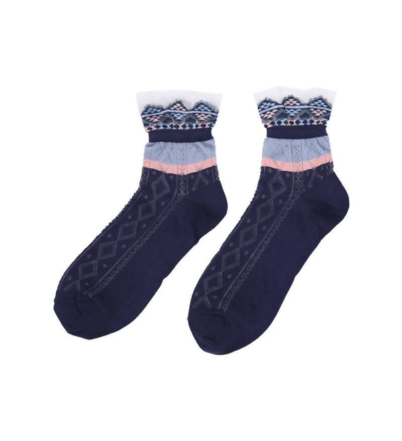 Socks with Lace