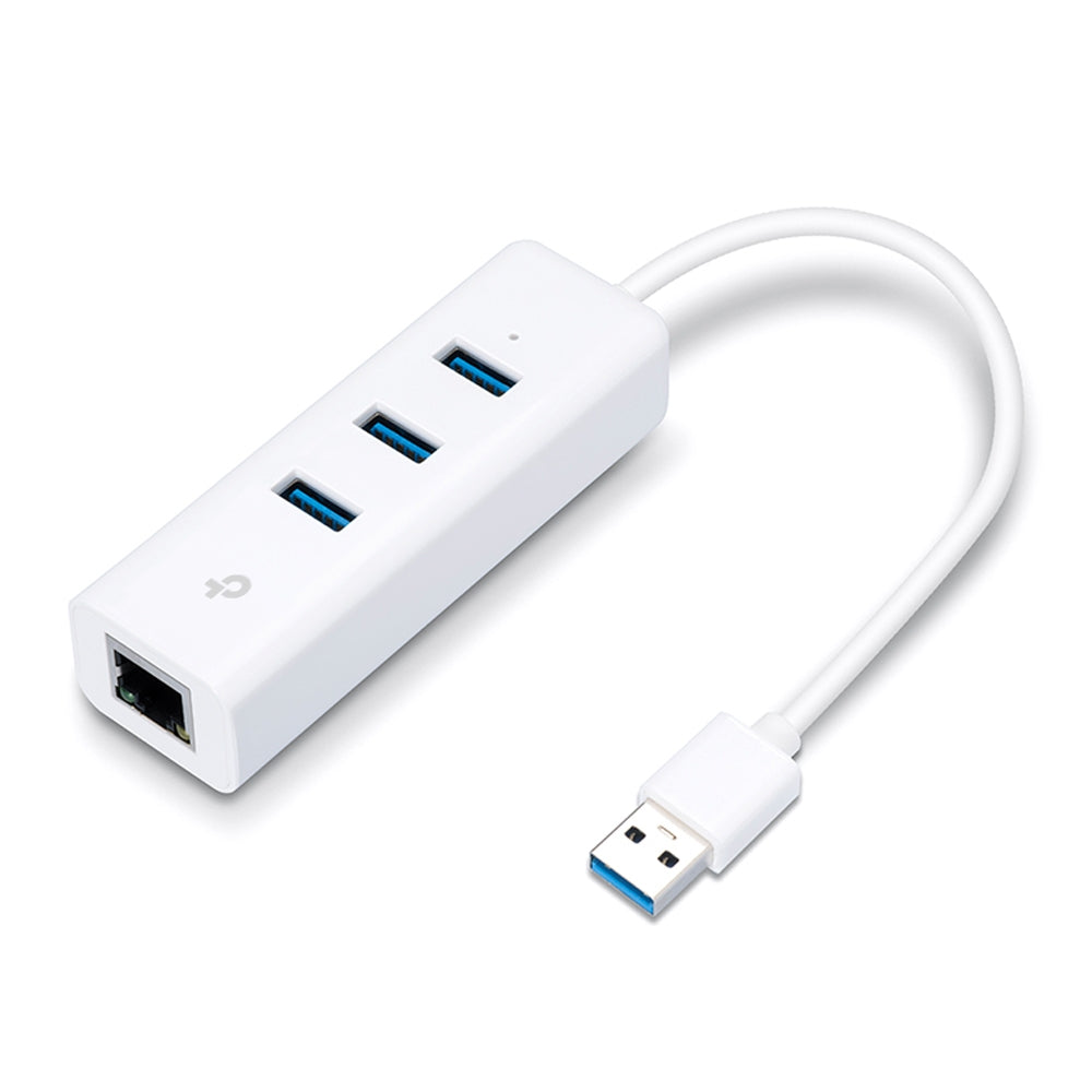 TP-Link UE330 USB 3.0 USB转RJ45 Gigabit 外接网路卡+集线器