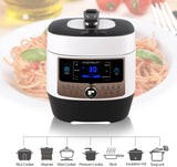 Aigostar Panda 30HGZ – 7-in-1 Multifunction Pressure Cooker, 14 Programmable Functions with Large LED Panel, Pressure Settings, Timer and Warm Function, 5.5 Litre Non-Stick Cooking Pot, 1000 W, White