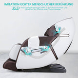 NAIPO PREMIUM 3D按摩椅，加热功能，指压功能，零重力，蓝牙环绕声﻿