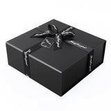 JiaWei Geschenkbox Magnetschachtel Aufbewahrung mit Seidenpapier und Grußkarte
