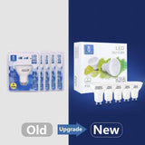 GU10 LED Warmweiß Licht 8W Leuchtmittel, Glühlampe 560lm 3000K 230V Abstrahlwinkel 120-160 Grad, Birne Klar Flimmerfrei nicht Dimmbar, 5er-Pack