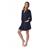 RAIKOU Neu Damen Terry Bademantel, Morgenmantel, Saunamantel-763302 （36/38, Aquamarin）