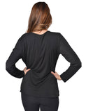 RAIKOU Damen Langarm Jersey Strickjacke/Jacke/Cardigan,Weiche,Leichte,viele Farben - Größe 36-50 - 754081 (36/38, Graphitgrau)