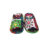 RAIKOU Fancy Design Haus-Slipper Unisex-Hausschuh Weiche Pantoffeln Hausschuhe Kuschelige Home rutschfeste Slippers Schlappen Slipshoe Hotel Slippers, Baumwolle (S101-25)