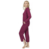 Raikou Damen Jersey Freizeitanzug/Schlafanzug (36/38, lila)