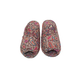 RAIKOU Fancy Design Haus-Slipper Unisex-Hausschuh Weiche Pantoffeln Hausschuhe Kuschelige Home rutschfeste Slippers Schlappen Slipshoe Hotel Slippers, Baumwolle (S101-25)