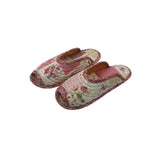 RAIKOU Fancy Design Haus-Slipper Unisex-Hausschuh Weiche Pantoffeln Hausschuhe Kuschelige Home rutschfeste Slippers Schlappen Slipshoe Hotel Slippers, Baumwolle (S101-25)