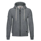 RAIKOU Herren Kapuzenpullover Sweatjacke Kapuzenjacke Moderner Hoodie Mit Kapuze Reißverschluss und Fleece-Innenseite, Unisex Pullover Sweatshirt Kapuzensweater Sportswear (Anthracite-L)