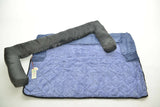 RAIKOU Hundebett Couch für Sofaschutz Hund und Kofferraumschutz, Antirutsch Beschichtung Hundedecke , Waschbares Sessels mit Reißverschluss , Hundematte für Grosse kleine Hunde (Blau 70x90cm)