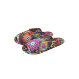 RAIKOU Fancy Design Haus-Slipper Unisex-Hausschuh Weiche Pantoffeln Hausschuhe Kuschelige Home rutschfeste Slippers Schlappen Slipshoe Hotel Slippers, Baumwolle (S101-25)