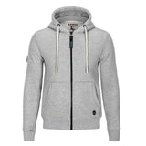 RAIKOU Herren Kapuzenpullover Sweatjacke Kapuzenjacke Moderner Hoodie Mit Kapuze Reißverschluss und Fleece-Innenseite, Unisex Pullover Sweatshirt Kapuzensweater Sportswear (Anthracite-L)