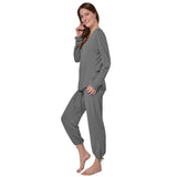 Raikou Damen Jersey Freizeitanzug/Schlafanzug (36/38, lila)