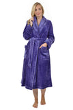 RAIKOU Kuschel weicher Bademantel Hausmantel, Loungewear Saunamantel für Damen, aus luxuriösem Flausch Coral Fleece auch als Morgenmantel perfekt (Anthrazit,36/38)