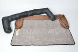 RAIKOU Hundebett Couch für Sofaschutz Hund und Kofferraumschutz, Antirutsch Beschichtung Hundedecke , Waschbares Sessels mit Reißverschluss , Hundematte für Grosse kleine Hunde (Blau 70x90cm)