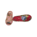RAIKOU Fancy Design Haus-Slipper Unisex-Hausschuh Weiche Pantoffeln Hausschuhe Kuschelige Home rutschfeste Slippers Schlappen Slipshoe Hotel Slippers, Baumwolle (S101-25)