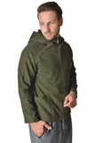 RAIKOU Herren Teddy Fleece Sweatjacke Freizeitjacke Stehkragen Fleecejacke Herbst Winter Übergangsjacke mit Kapuze（Blau, L）