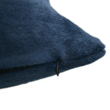 RAIKOU 2er Set Kissenbezug Doppelpack Coral Fleece Kissenhülle, Kopfkissenbezug Kissen Überzug Comfortable (40 x 40 cm, Berry)