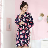 Copy of 100% Cotton Japanese Kimono Loungewear - cherry blossom rabbit print