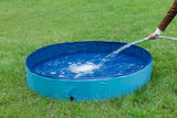 RAIKOU Pet-Club faltbarer Hundepool für kleine, mittlere und große Hunde. Robustes Material Planschbecken Bällebad Schwimmbecken Schwimmbad Haustier-Pool mit PVC-rutschfest verschleißfest für Kinder, Hunde und Katzen. Garten Indoor Outdoor tragbar